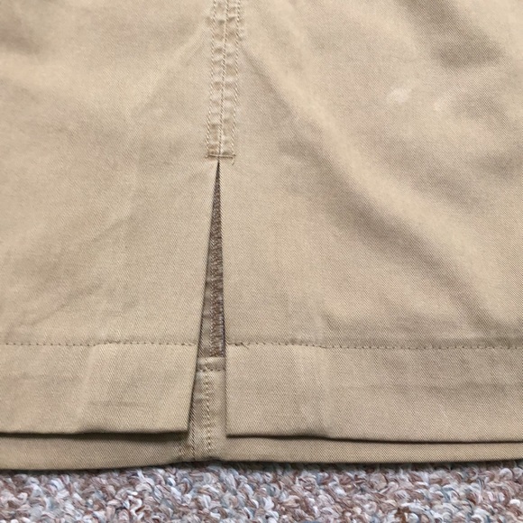 J Crew Cotton Khaki Skirt size 8 - Picture 4 of 7